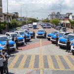 Municipio de Machala fortalece la seguridad con la entrega de 15 patrulleros a la Policía Nacional